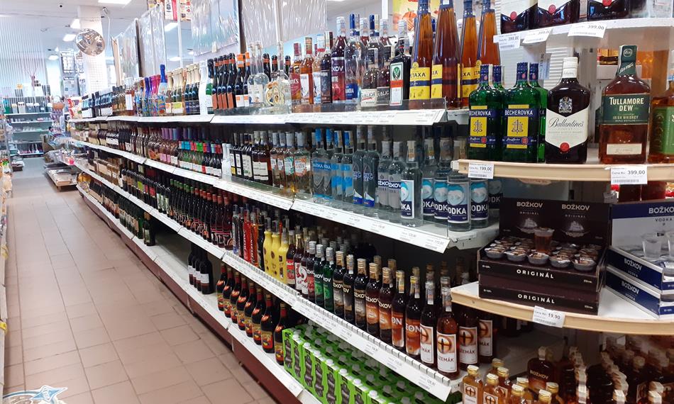 alkohol bez dokladů